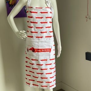 COPY - DACHSHUND apron by FENELLA SMITH ! 👩🏼❤️🐶🐶🐶🐶